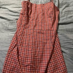 mid length, spaghetti strap pencil skirt worn once